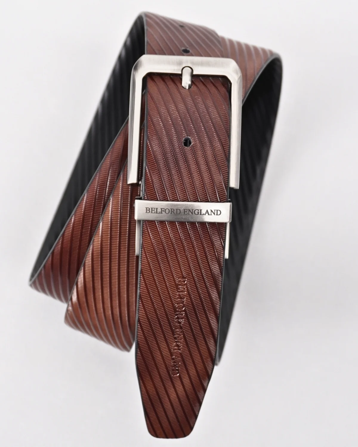 Arsenal Men's Original Leather Belt Reversible (Black & Brown) Arsenal Men's Original Leather Belt Reversible (Black & Brown)