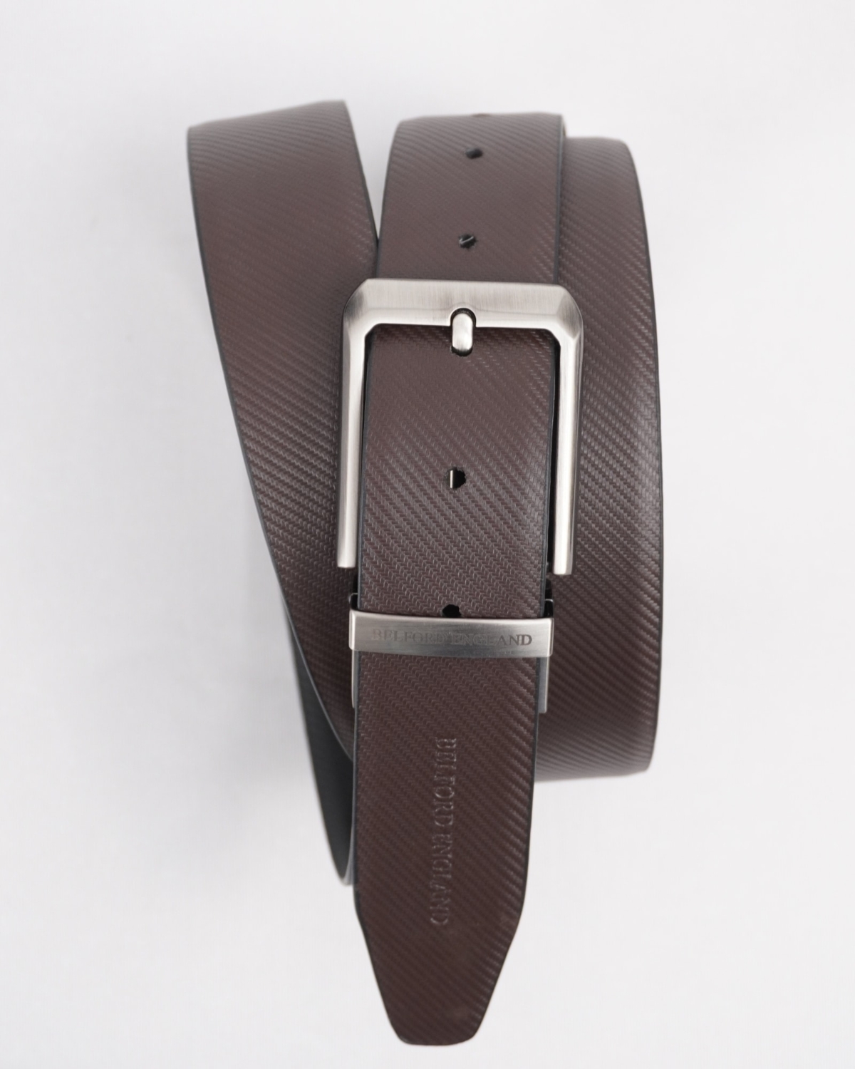 Lazio Men's Original Leather Belt Reversible (Black & Brown) Lazio Men's Original Leather Belt Reversible (Black & Brown)