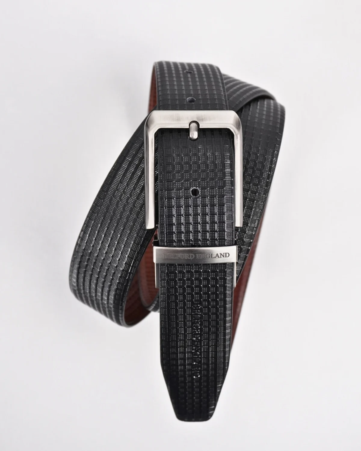 Torino Men's Original Leather Belt Reversible (Black & Brown) Torino Men's Original Leather Belt Reversible (Black & Brown)