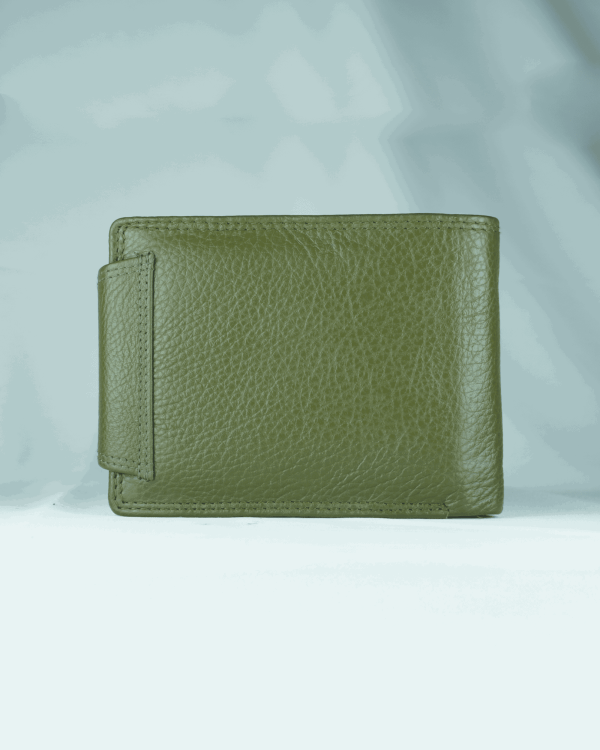 Commando Men’s ORIGINAL LEATHER Wallet | RFID PROTECTED (Military Green)