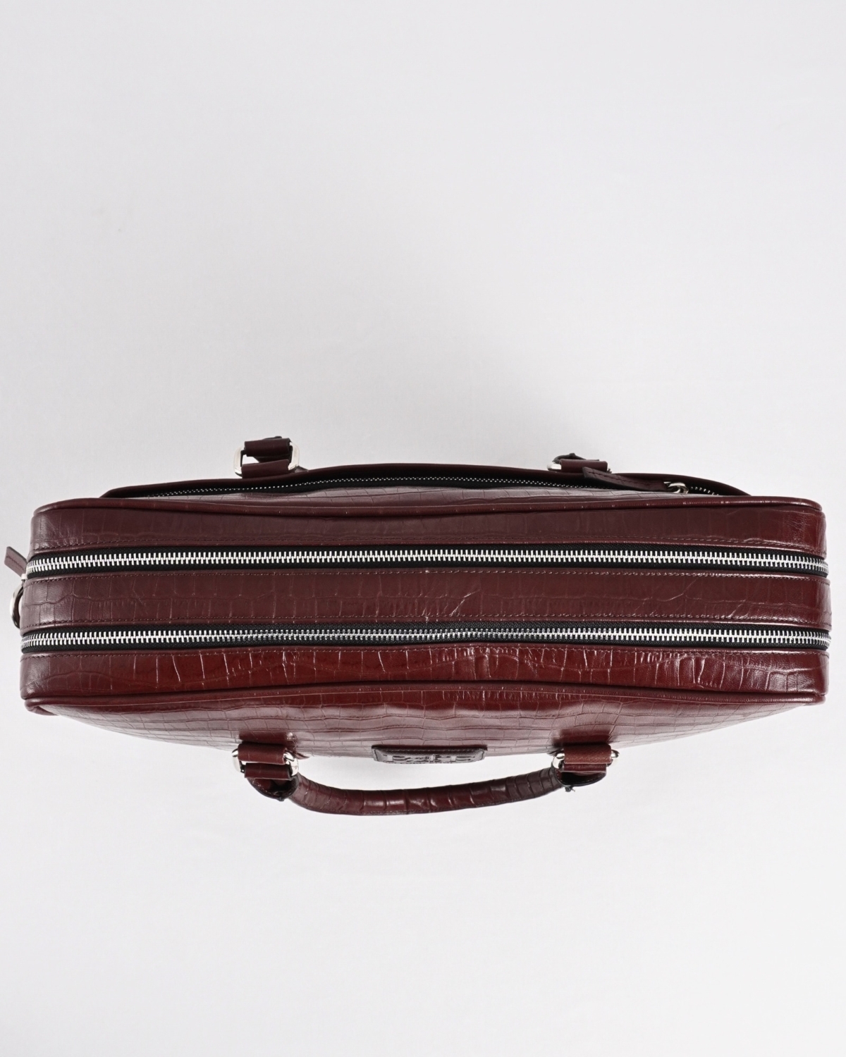 Executive Men's Original Leather Briefcase (Croco Rich Brown) Executive Men's Original Leather Briefcase (Croco Rich Brown)