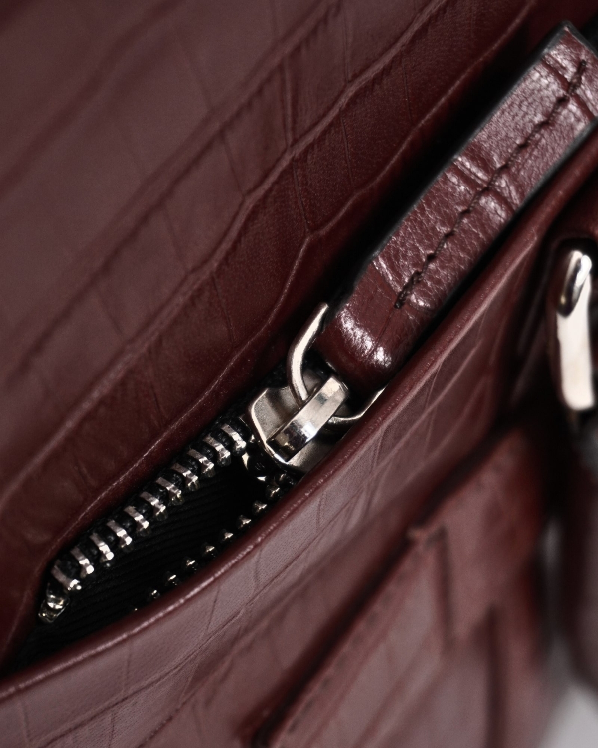 Executive Men's Original Leather Briefcase (Croco Rich Brown) Executive Men's Original Leather Briefcase (Croco Rich Brown)