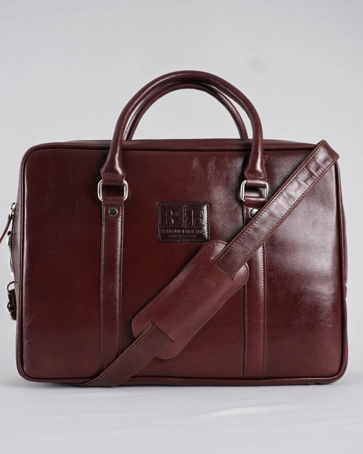 Executive Men's Original Leather Briefcase (Rich Brown) Executive Men's Original Leather Briefcase (Rich Brown)