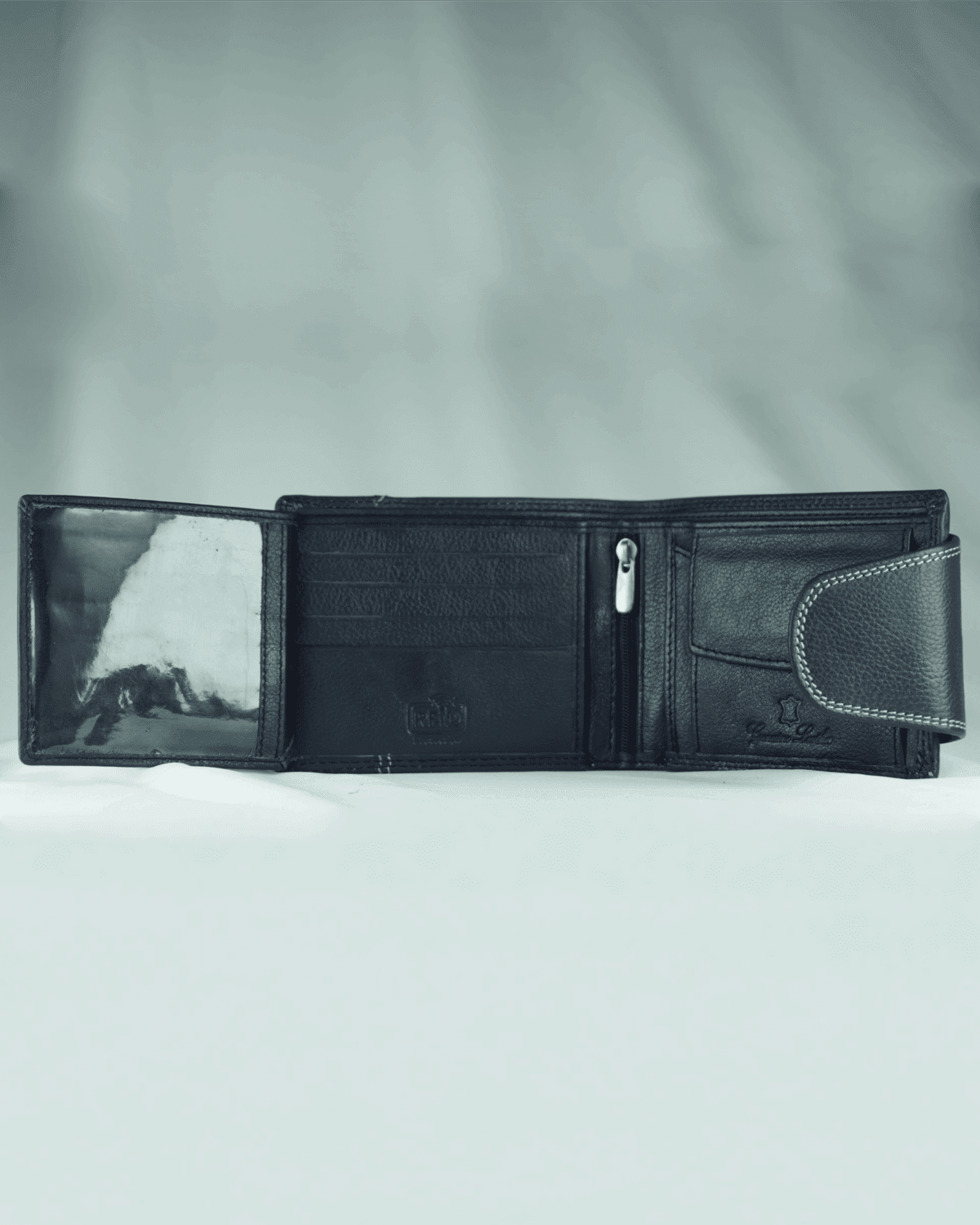 Indigo Men’s ORIGINAL LEATHER Wallet Rfid Protected Indigo Men’s ORIGINAL LEATHER Wallet Rfid Protected