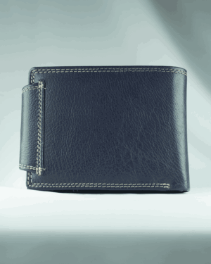 Indigo Men’s ORIGINAL LEATHER Wallet Rfid Protected