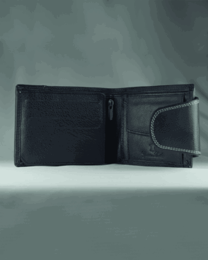 Indigo Men’s ORIGINAL LEATHER Wallet Rfid Protected
