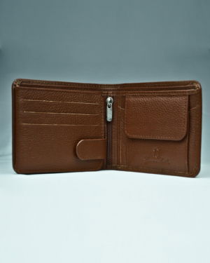 Harley Men’s Original Leather Wallet (Brown)