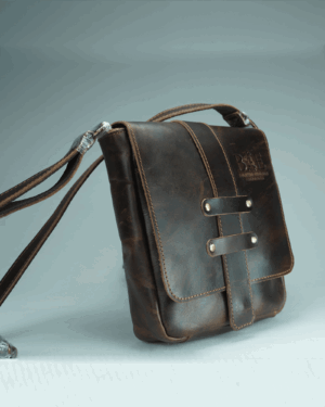Bentley Original Leather Sling Messenger Bag (Multipurpose Bag)