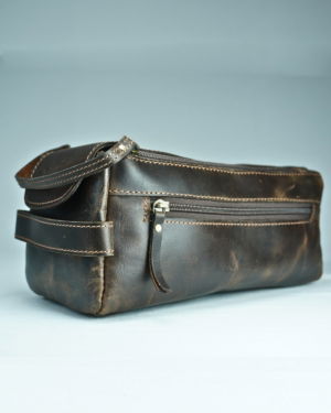 Belgium - Original Leather Dopp Kit (Vintage Brown)