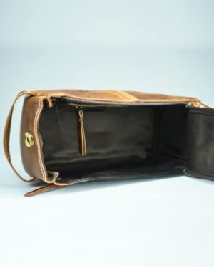 Bristol - Original Leather Dopp Kit (Rustic Brown)