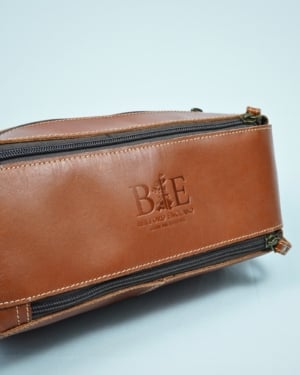 Japan - Original Leather Dopp Kit (Tan)