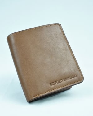 Aubrey - Men’s Original Leather Wallet (Tan)