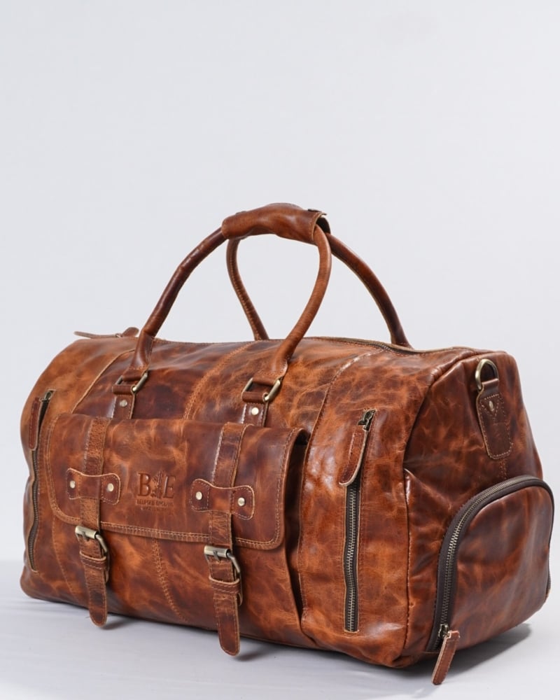 BroadMan - Original Leather Travel Bag (Legacy Tan)