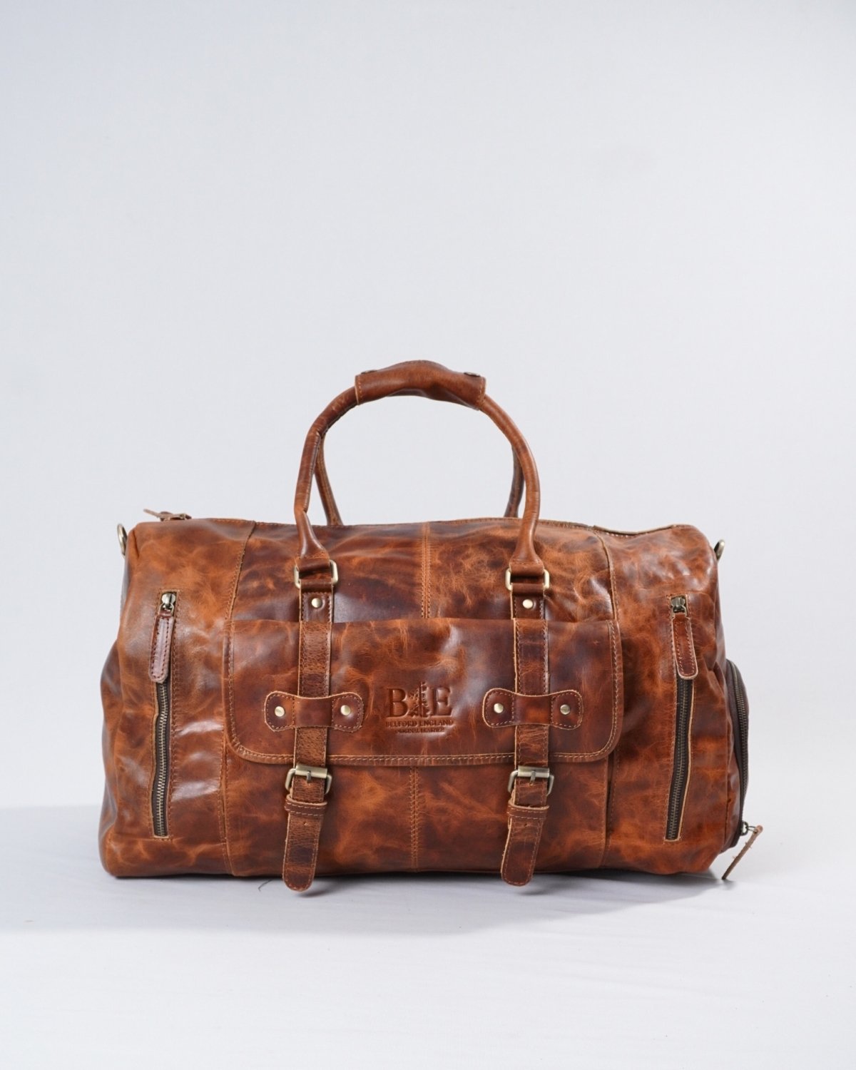 BroadMan - Original Leather Travel Bag (Legacy Tan)