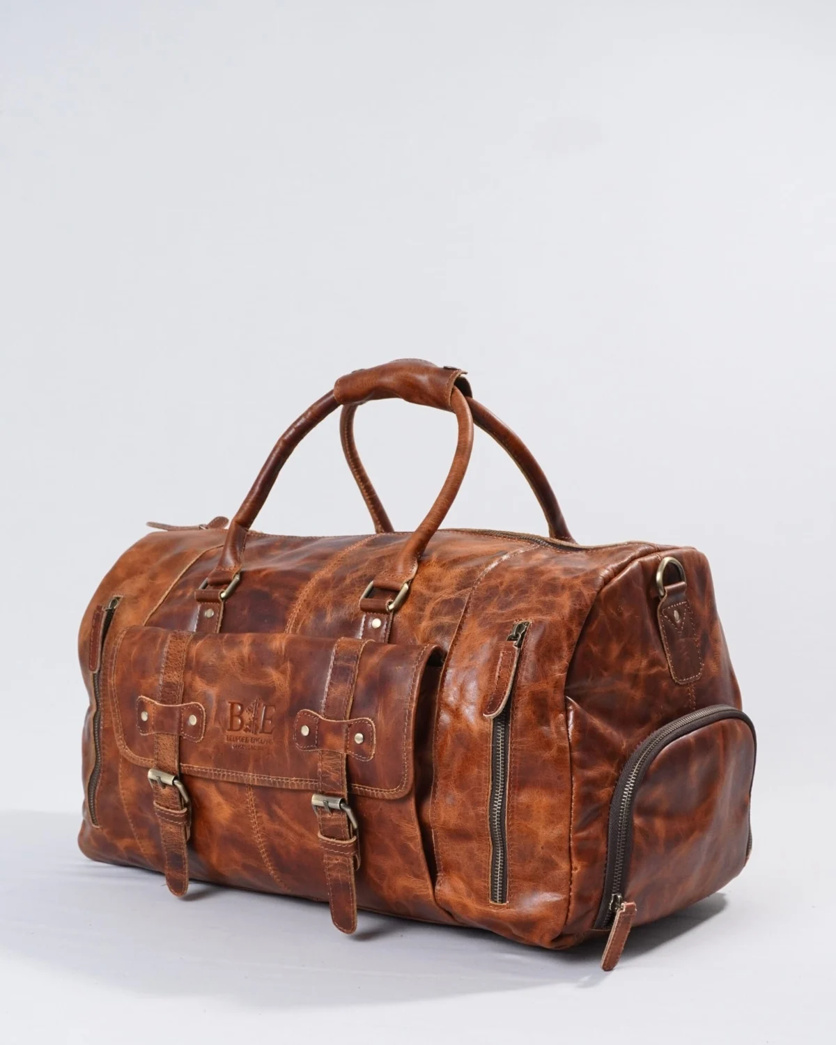 BroadMan - Original Leather Travel Bag (Legacy Tan) BroadMan - Original Leather Travel Bag (Legacy Tan)