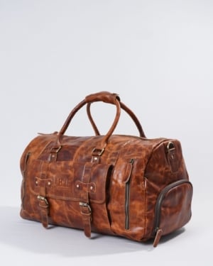 BroadMan - Original Leather Travel Bag (Legacy Tan)