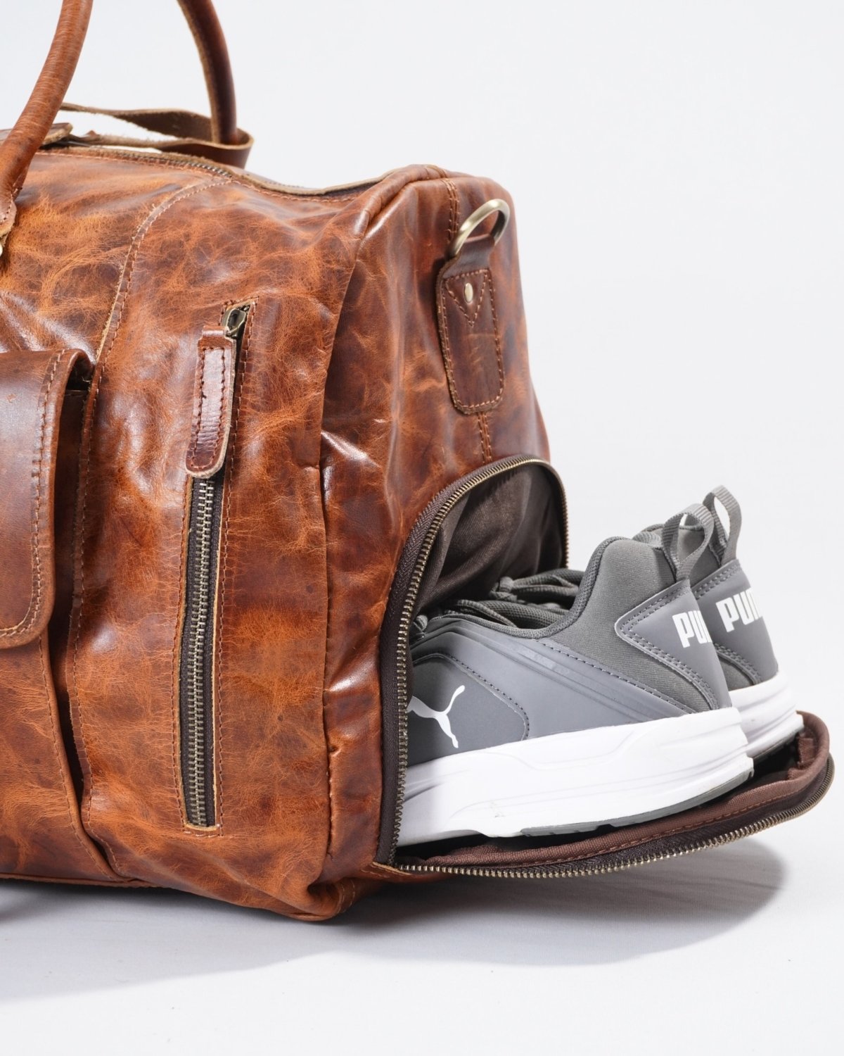 BroadMan - Original Leather Travel Bag (Legacy Tan)