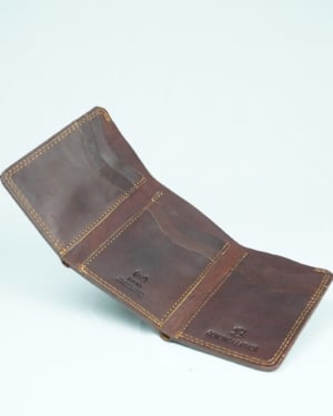 Enfield - Men’s Original Leather Tri-Fold Wallet (Vintage Brown)