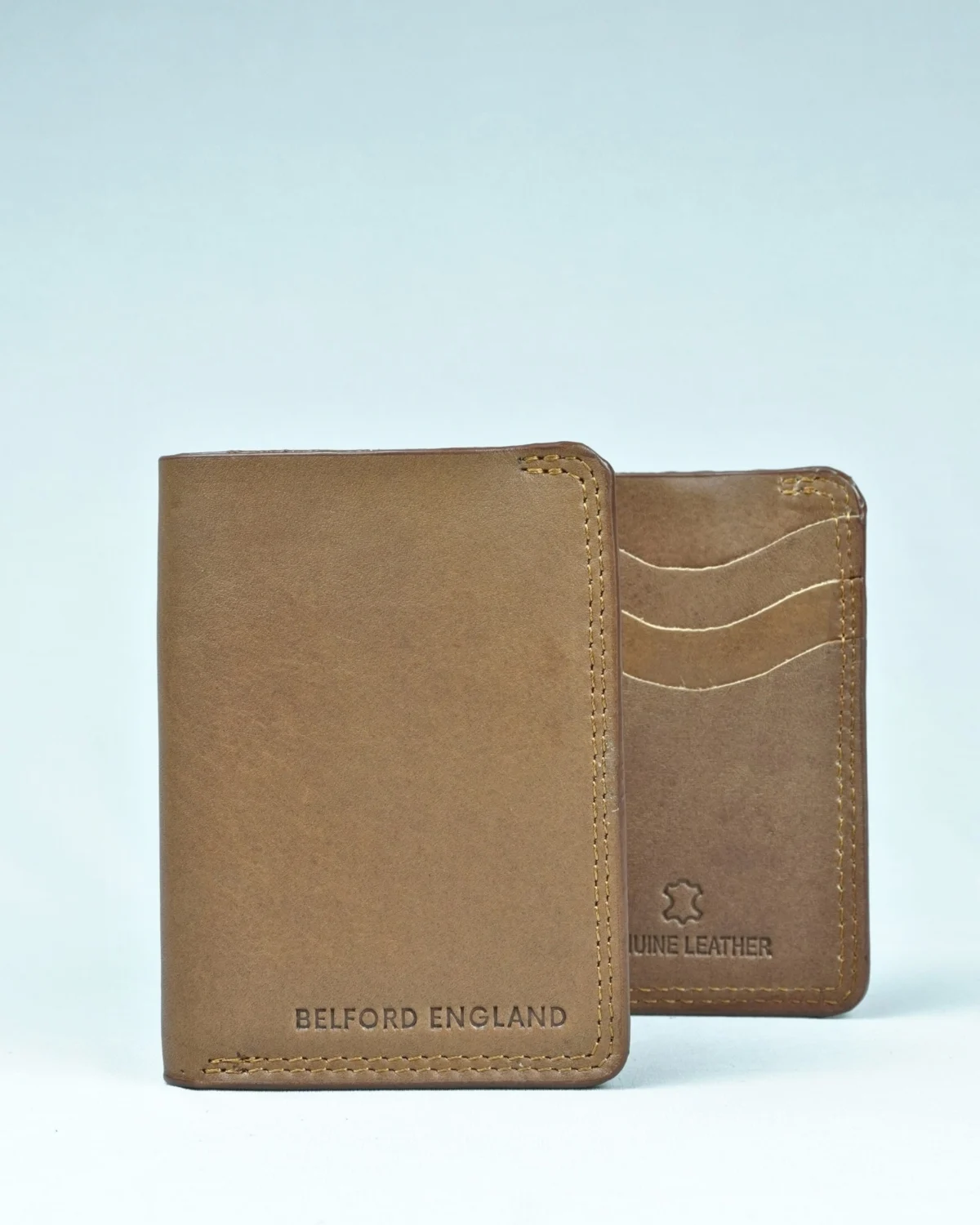 Enfield - Men’s Original Leather Tri-Fold Wallet (Vintage Tan) Enfield - Men’s Original Leather Tri-Fold Wallet (Vintage Tan)