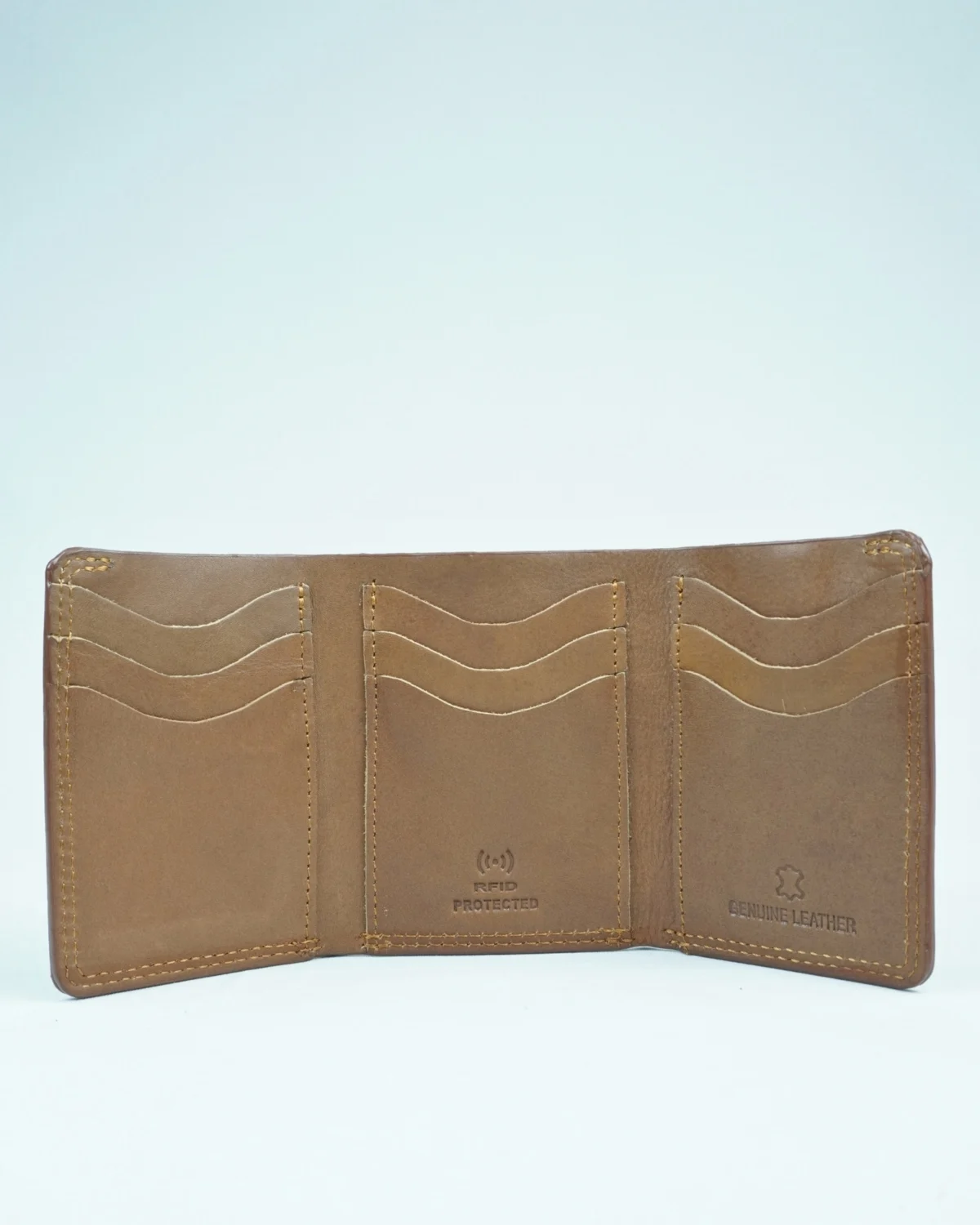Enfield - Men’s Original Leather Tri-Fold Wallet (Vintage Tan) Enfield - Men’s Original Leather Tri-Fold Wallet (Vintage Tan)