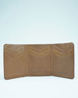 Enfield - Men’s Original Leather Tri-Fold Wallet (Vintage Tan)