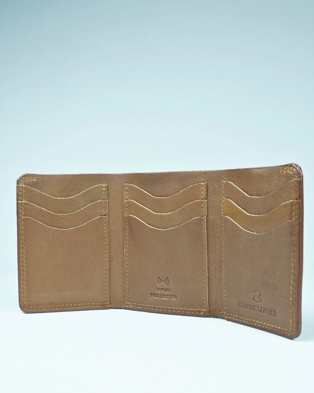 Enfield - Men’s Original Leather Tri-Fold Wallet (Vintage Tan) Enfield - Men’s Original Leather Tri-Fold Wallet (Vintage Tan)