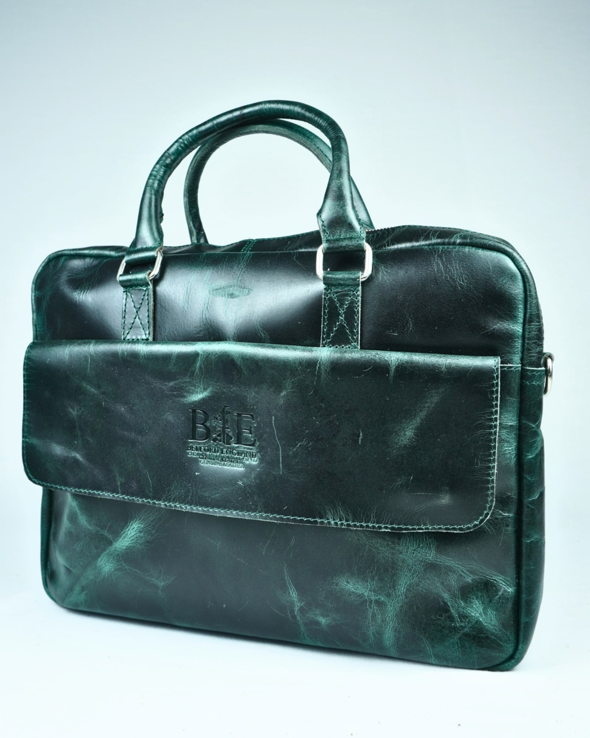 Executive Men's Original Leather Laptop Bag (Vintage Green) Executive Men's Original Leather Laptop Bag (Vintage Green)