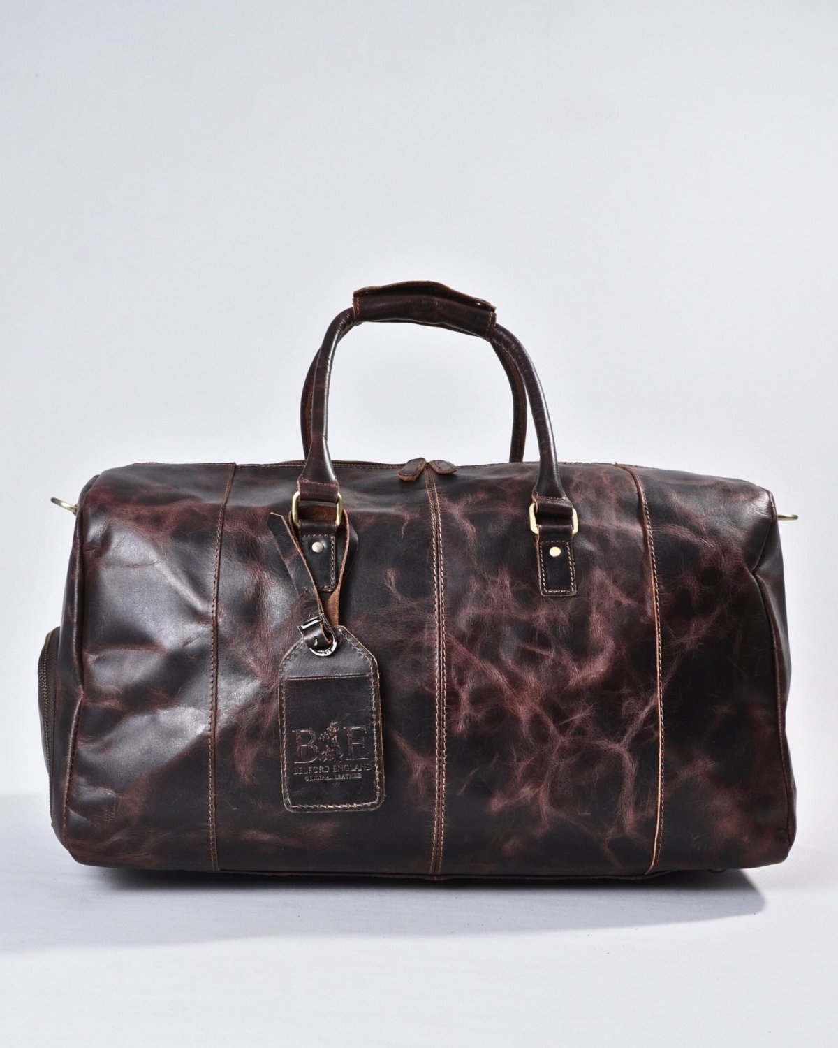 The Heritage Original Leather Travel Bag (Vintage Brown)