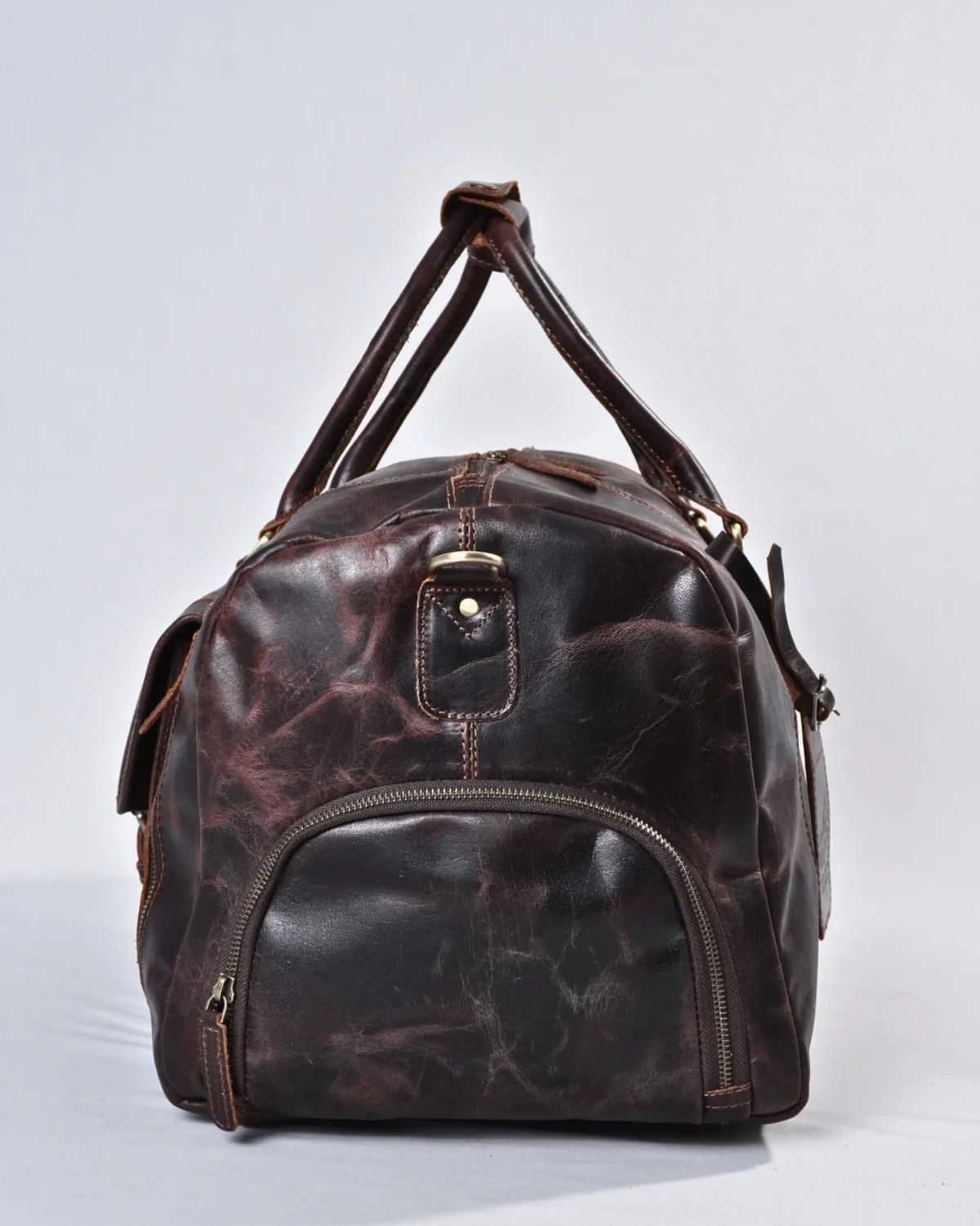 The Heritage Original Leather Travel Bag (Vintage Brown) The Heritage Original Leather Travel Bag (Vintage Brown)