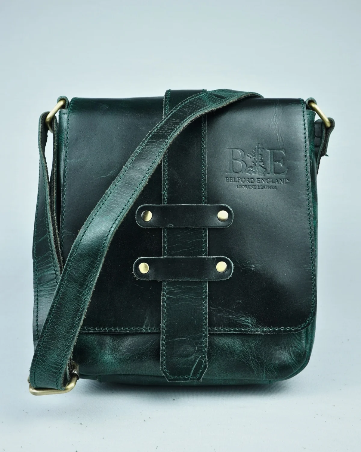Emerald Original Leather Sling Messenger Bag (Multipurpose Bag) Emerald Original Leather Sling Messenger Bag (Multipurpose Bag)
