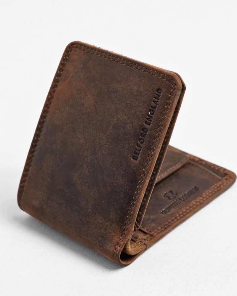 Cambridge - Men’s Original Leather Wallet (Rugged Series)
