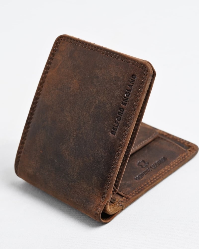 Cambridge - Men’s Original Leather Wallet (Rugged Series)