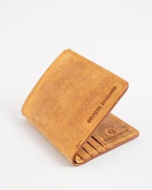 Aubrey - Men’s Original Leather Wallet (Rugged Tan)