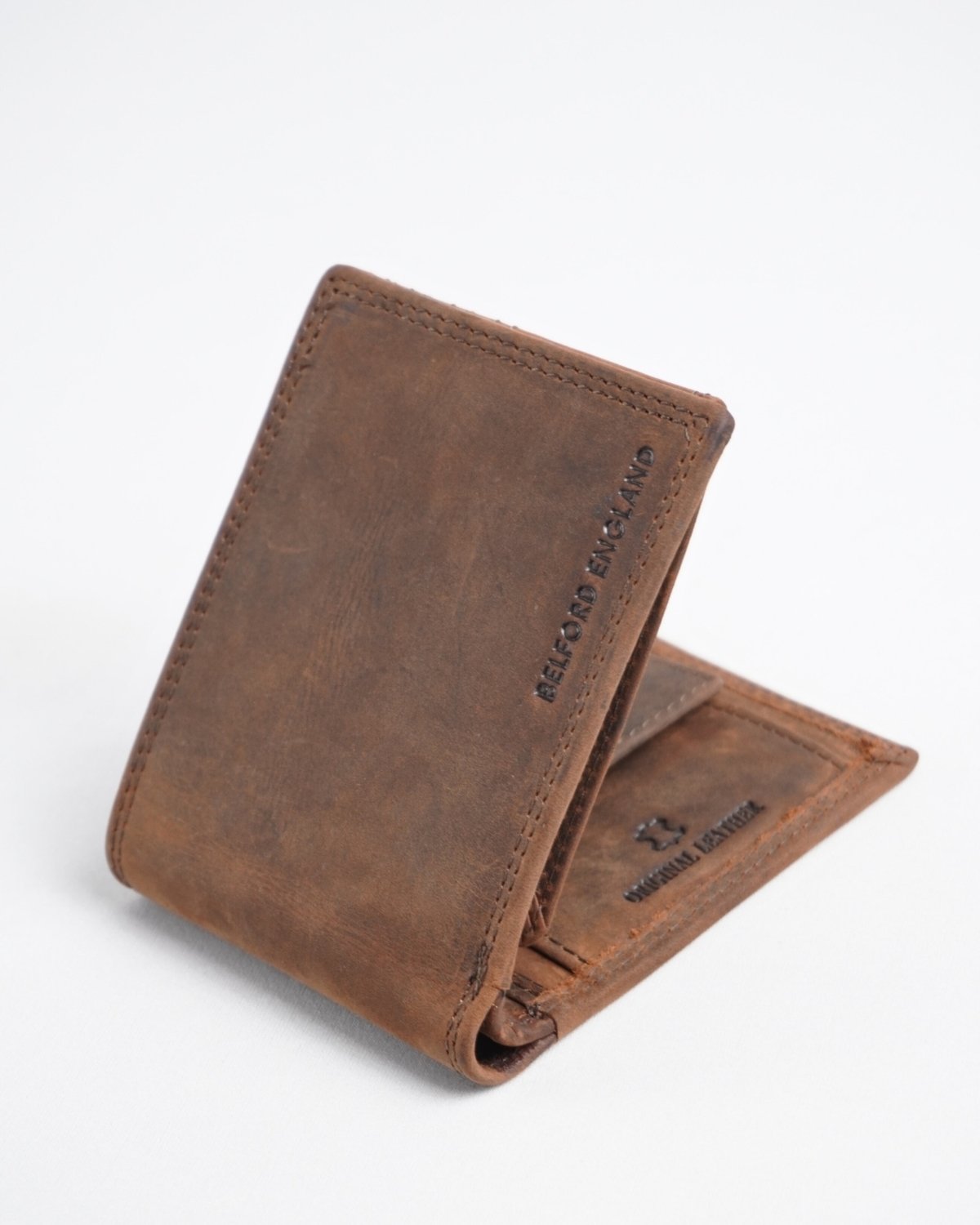 Harvard Men’s Original Leather Wallet (Rugged Series)