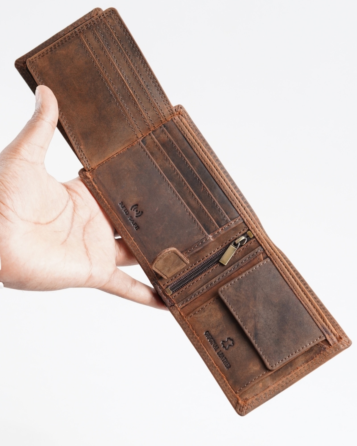 Harvard Men’s Original Leather Wallet (Rugged Series) Harvard Men’s Original Leather Wallet (Rugged Series)