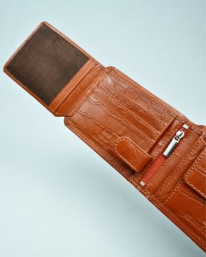 Cambridge Men’s Original Leather Wallet (Elite Croco)