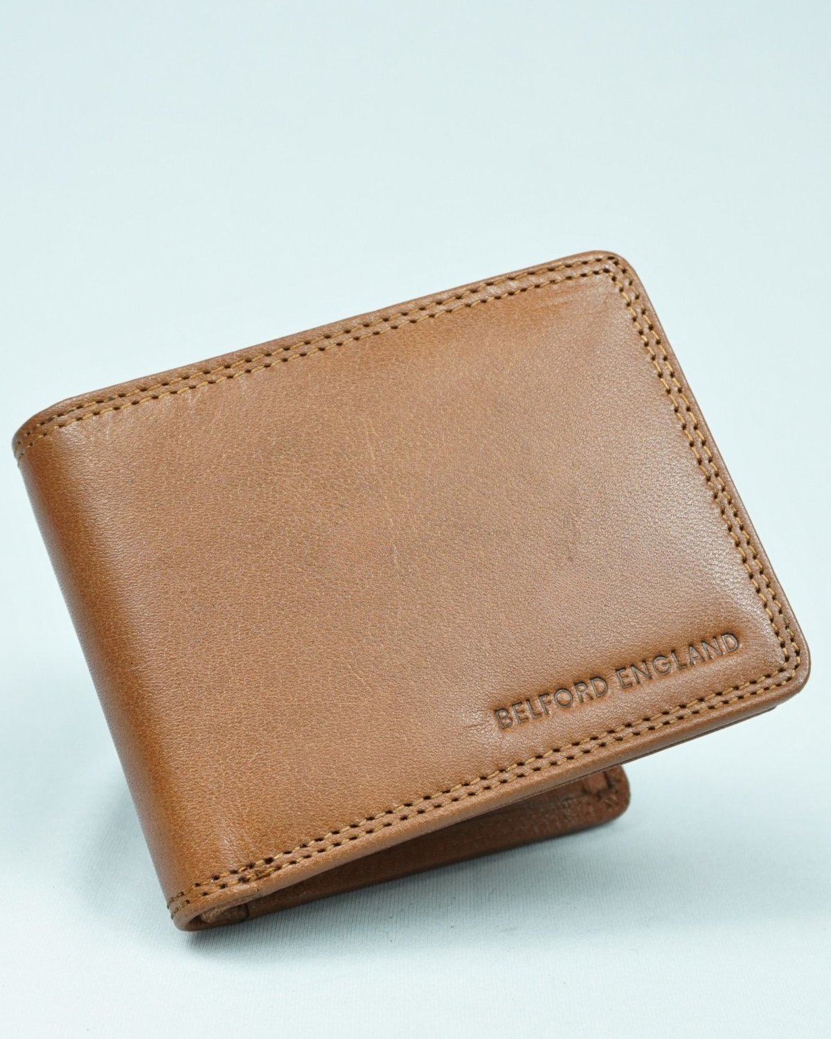 Cambridge - Men’s Original Leather Wallet (Walnut Brown)