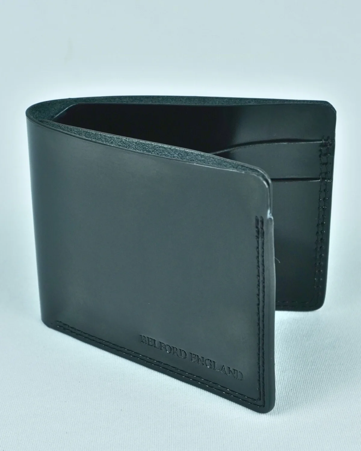 Berlin - Men’s Original Leather Sleek Wallet (Jet Black) Berlin - Men’s Original Leather Sleek Wallet (Jet Black)