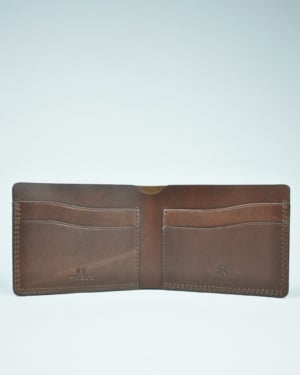 Berlin - Men’s Original Leather Sleek Wallet (Lux Brown)