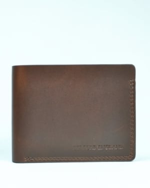 Berlin - Men’s Original Leather Sleek Wallet (Lux Brown)