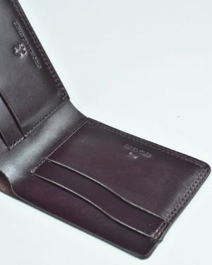 Berlin - Men’s Original Leather Sleek Wallet (Lux Cherry)
