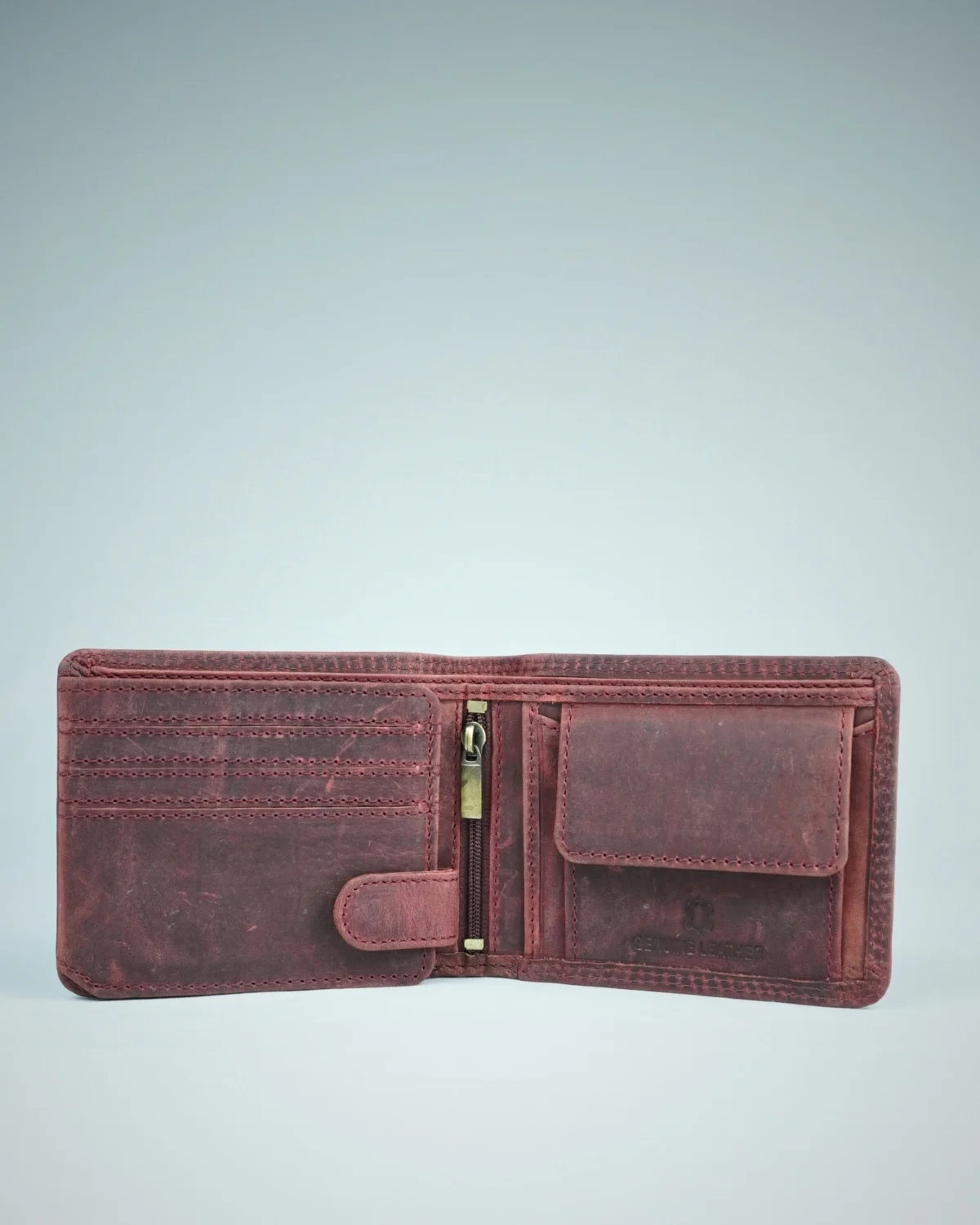 Cambridge Men’s Original Leather Wallet (Rugged Cherry) Cambridge Men’s Original Leather Wallet (Rugged Cherry)