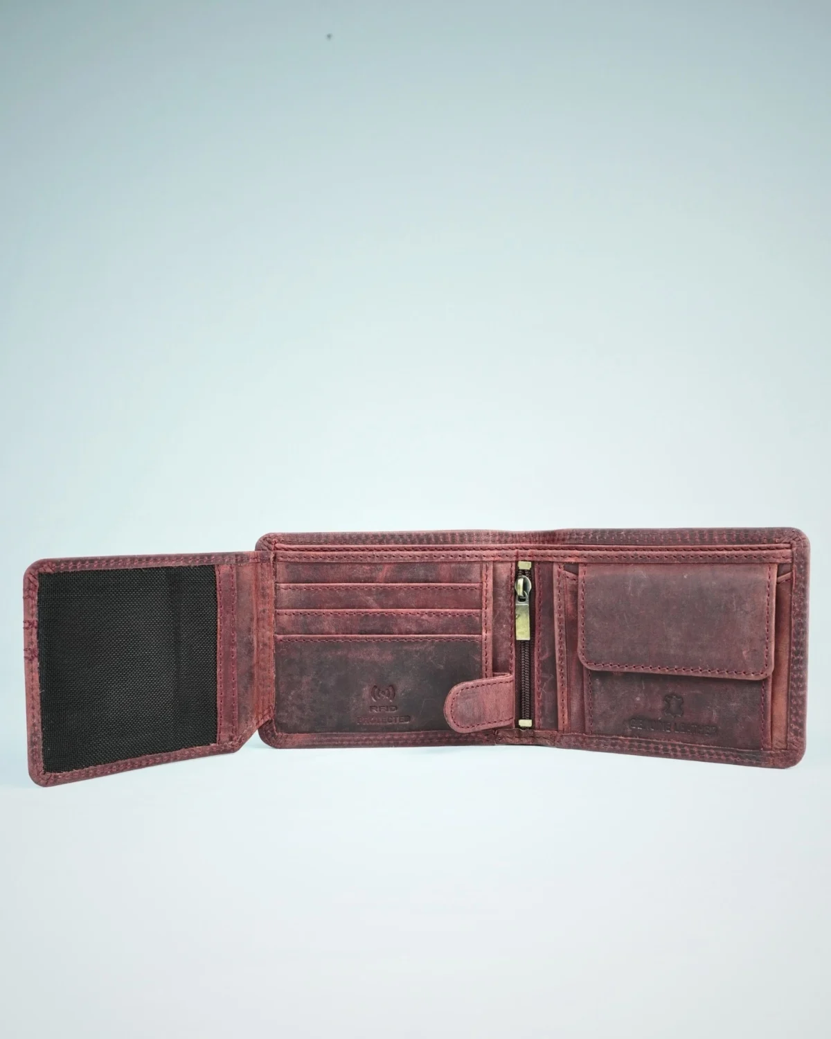 Cambridge Men’s Original Leather Wallet (Rugged Cherry) Cambridge Men’s Original Leather Wallet (Rugged Cherry)