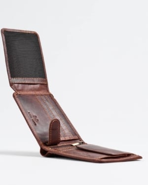 Cambridge - Men’s Original Leather Wallet (Vintage Brown)