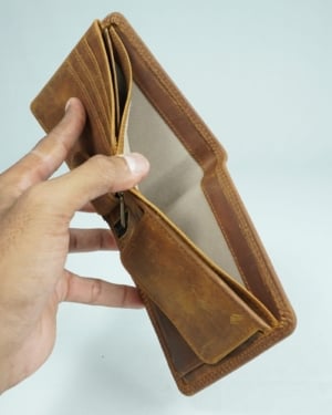 Cambridge - Men’s Original Leather Wallet (Vintage Chestnut)