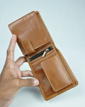 Cambridge Men’s Original Soft Leather Wallet (Premium Brown)