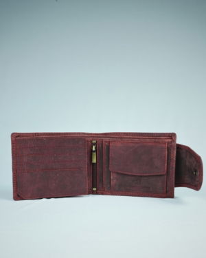 Derby - Men’s Original Leather Wallet (Rugged Cherry)