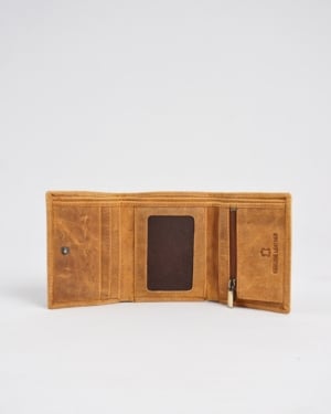 Dublin - Men’s Original Leather Trifold Wallet (Rugged Series)