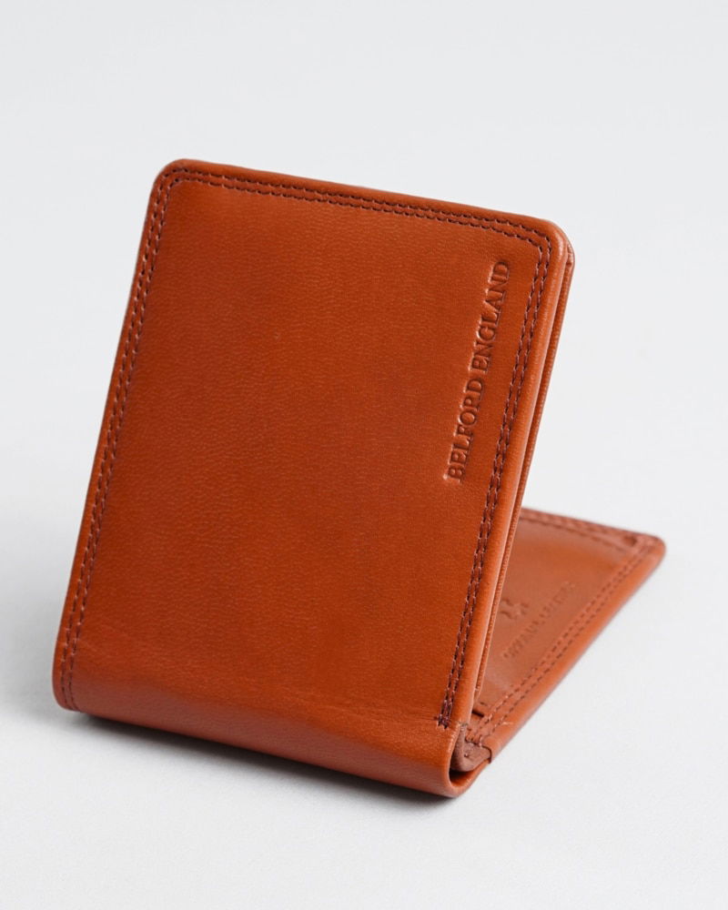 Cambridge - Men’s Original Leather Wallet (Cognac)