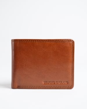 Cambridge - Men’s Original Leather Wallet (Cognac)